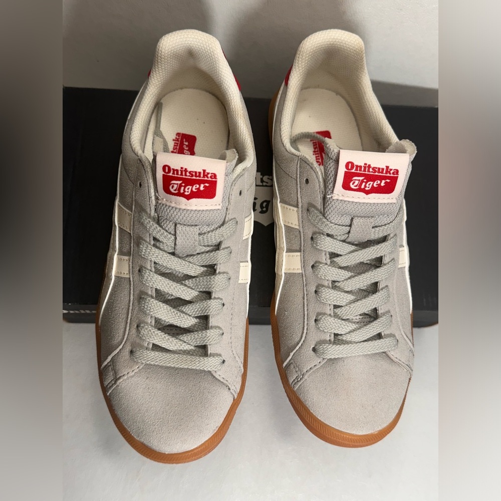 Onitsuka Tiger Trainer Oyste Grey/white casual classic unisex summer vacation - Picture 5 of 10